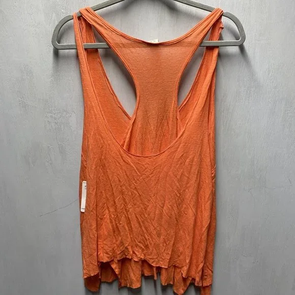 Free People Orange Karmen Layered Tank - Picture 5 of 5